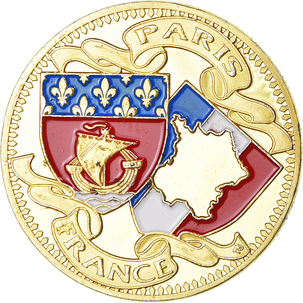 Francia, Token, Touristic token, Notre Dame de Paris., SPL-