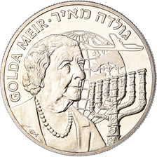 Moeda, Israel, 5 Euro, 1996, MS(63), Cobre-níquel