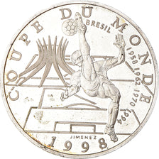 Münze, Frankreich, Coupe du Monde - Brésil, 10 Francs, 1998, Paris, SS+