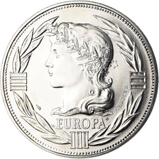 Francia, medalla, Ecu Europa, Marianne, Politics, 1988, Rodier, FDC, Cobre -