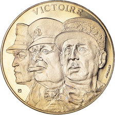 France, Medal, 1939-1945, Victoire, WAR, 1945, MS(64), Copper-nickel