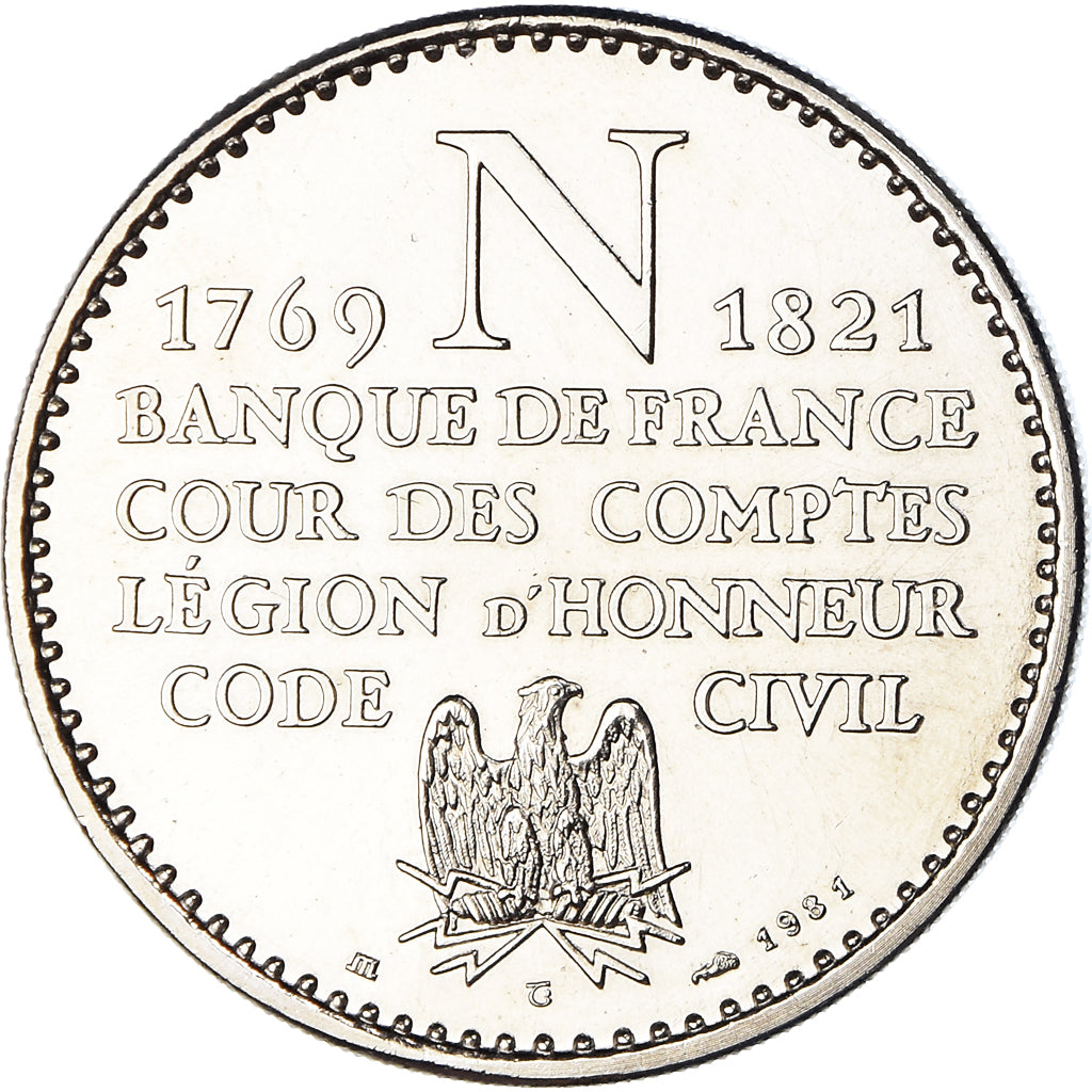 Francia, medaglia, Napoléon Ier, Empereur, History, FDC, Nichel
