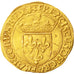 Coin, France, Écu d'or, Ecu d'or, Lyons, EF(40-45), Gold, Duplessy:775var