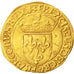 Monnaie, France, Écu d'or, Ecu d'or, Lyon, TTB, Or, Duplessy:775var