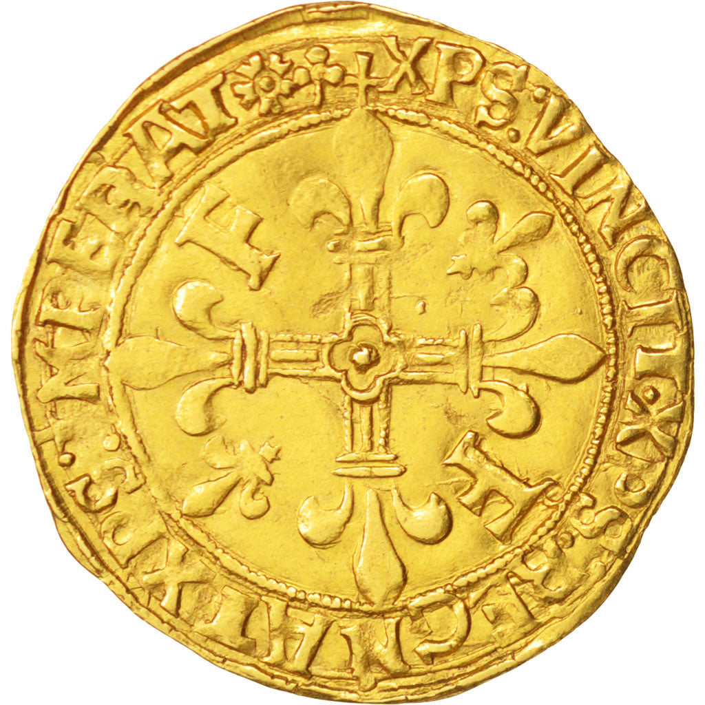 Coin, France, Écu d'or, Ecu d'or, Lyons, EF(40-45), Gold, Duplessy:775var