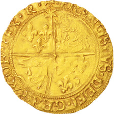 France, Francis Ist, Ecu d'or du Dauphiné, Romans, EF(40-45), Gold, Duplessy:782