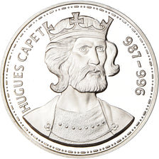 Francia, medalla, Roi de France, Hugues Capet, History, FDC, Plata