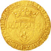 Munten, Frankrijk, Charles VII, Écu d'or, Ecu d'or, Paris, Paris, ZF, Goud