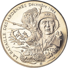 France, Medal, La Bataille Des Ardennes - Décembre 1944 - Patton, WAR