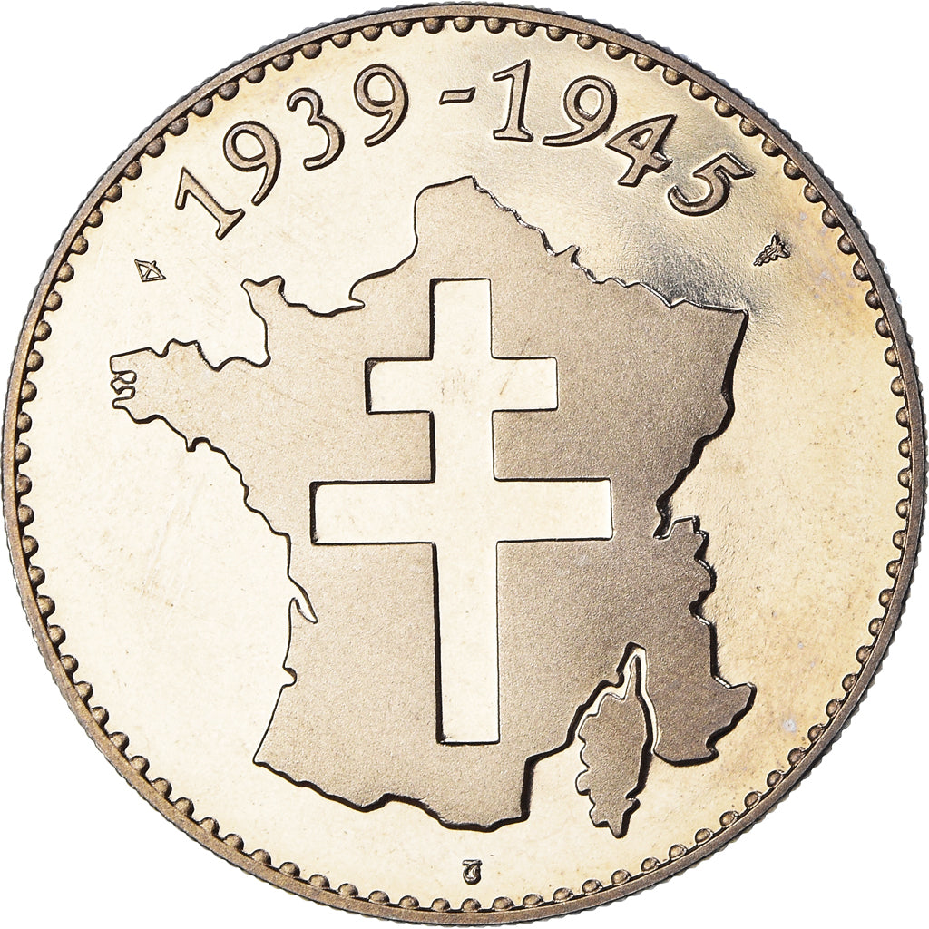 France, Medal, Conseil de la Résistance, Jean Moulin, WAR, 1939-1945