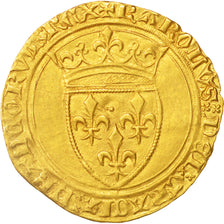 Coin, France, Charles VI, Écu d'or, Ecu d'or, EF(40-45), Gold, Duplessy:369A