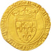 Coin, France, Charles VI, Écu d'or, Ecu d'or, EF(40-45), Gold, Duplessy:369A