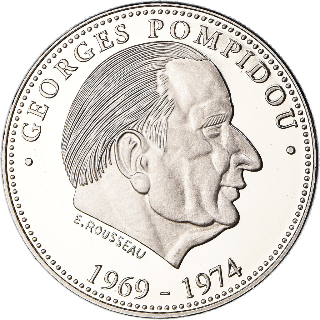 Francia, medalla, Les Présidents de la République, Georges Pompidou, Politics