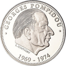Francia, medalla, Les Présidents de la République, Georges Pompidou, Politics