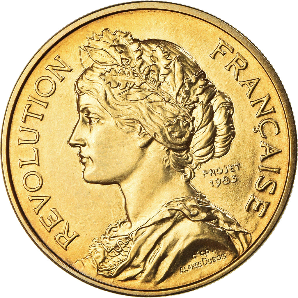Francia, medaglia, Bicentenaire de la Révolution Française, History, SPL+