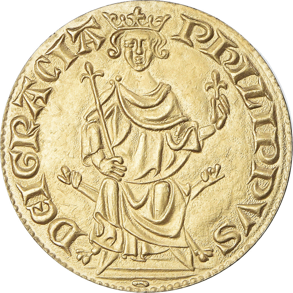 Frankrijk, Medaille, Reproduction Petit Royal d'Or de Philippe IV Le Bel, MDP