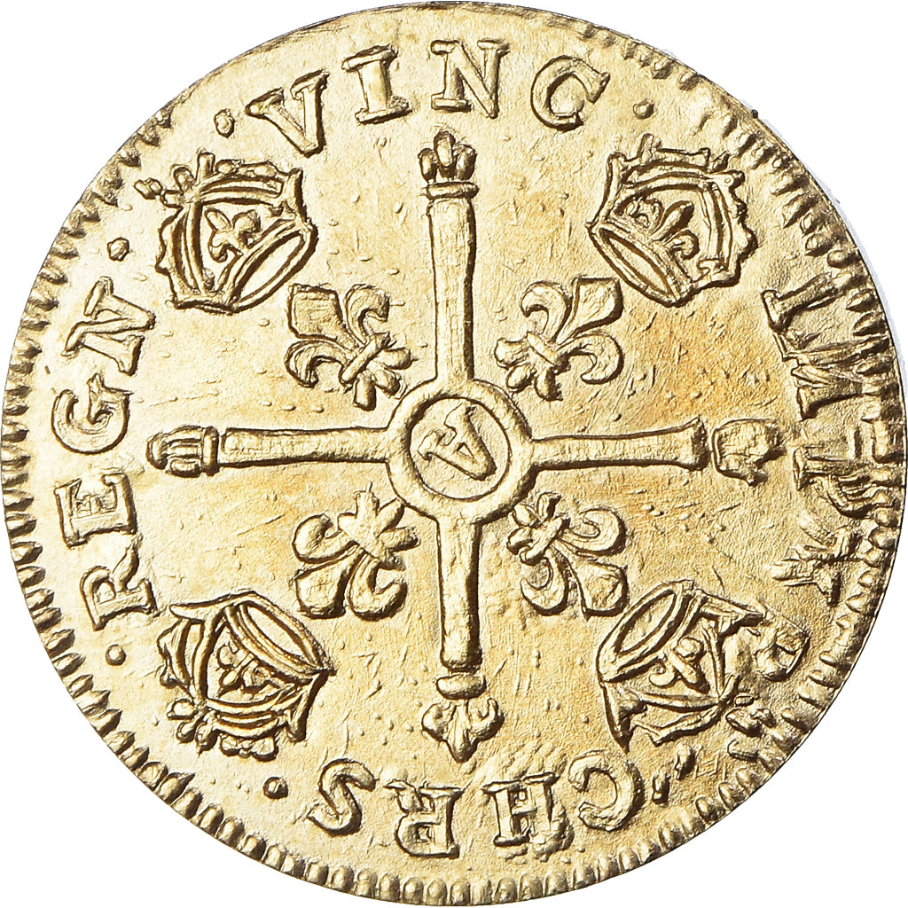 Frankrijk, Medaille, Reproduction Louis d'Or aux Insignes, Louis XIV, History