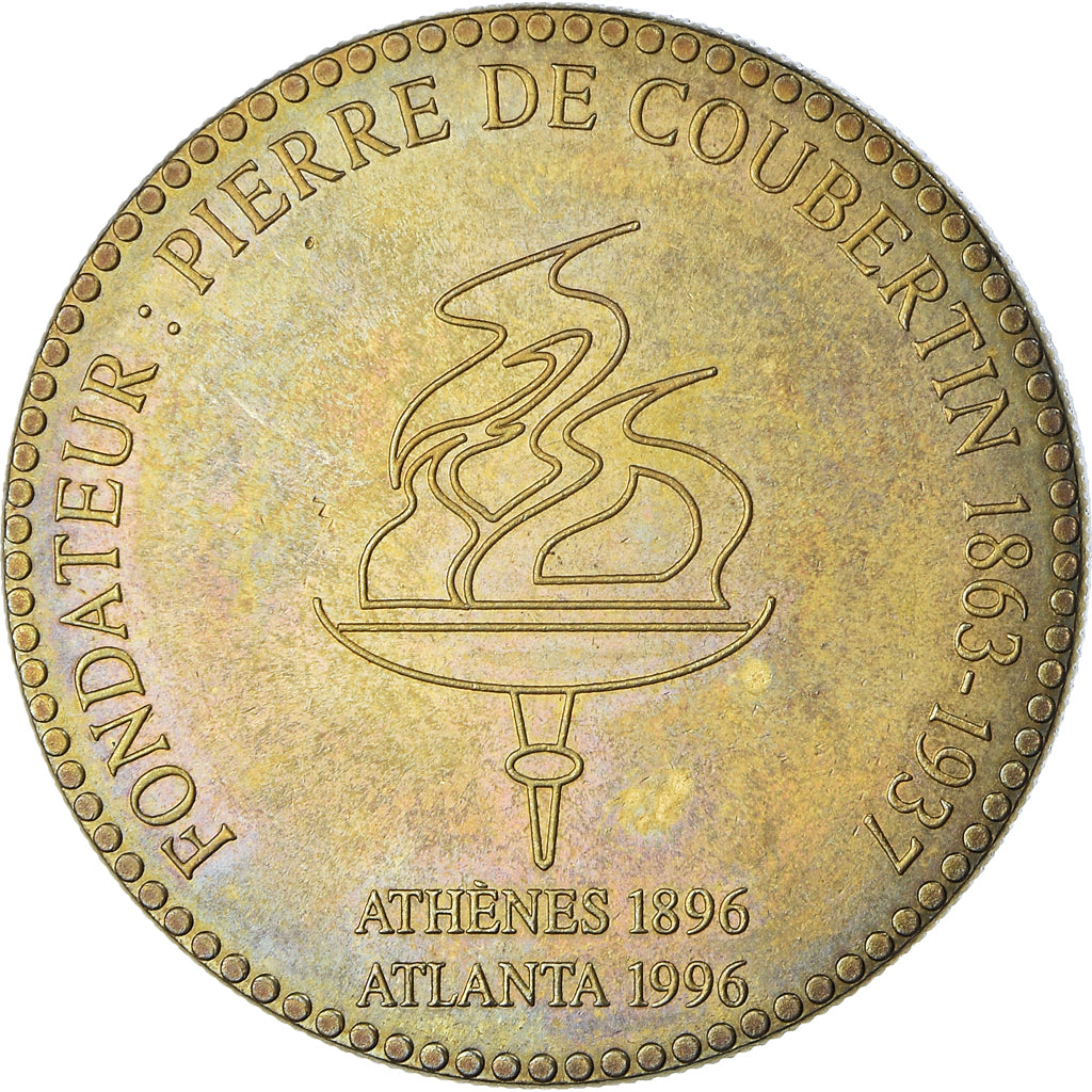 Frankreich, Medaille, 100ème Anniversaire des Jeux Olympiques, P. de Coubertin