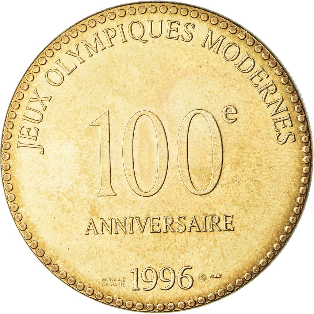 Frankreich, Medaille, 100ème Anniversaire des Jeux Olympiques, P. de Coubertin
