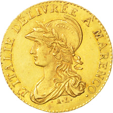 Italien Staaten, PIEDMONT REPUBLIC, Napoleon I, Marengo, 20 Francs, 1800, Torino