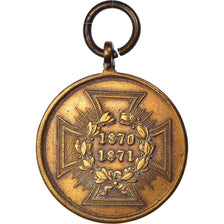 Alemanha, Preußen Tragbare Medaille, Kriegserinnerung, Medal, 1870-1871