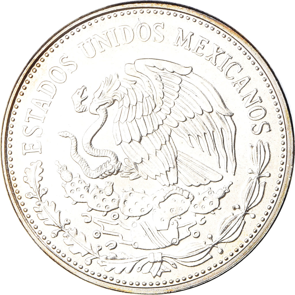 Moneta, Messico, 50 Pesos, 1985, Mexico City, SPL+, Argento, KM:498
