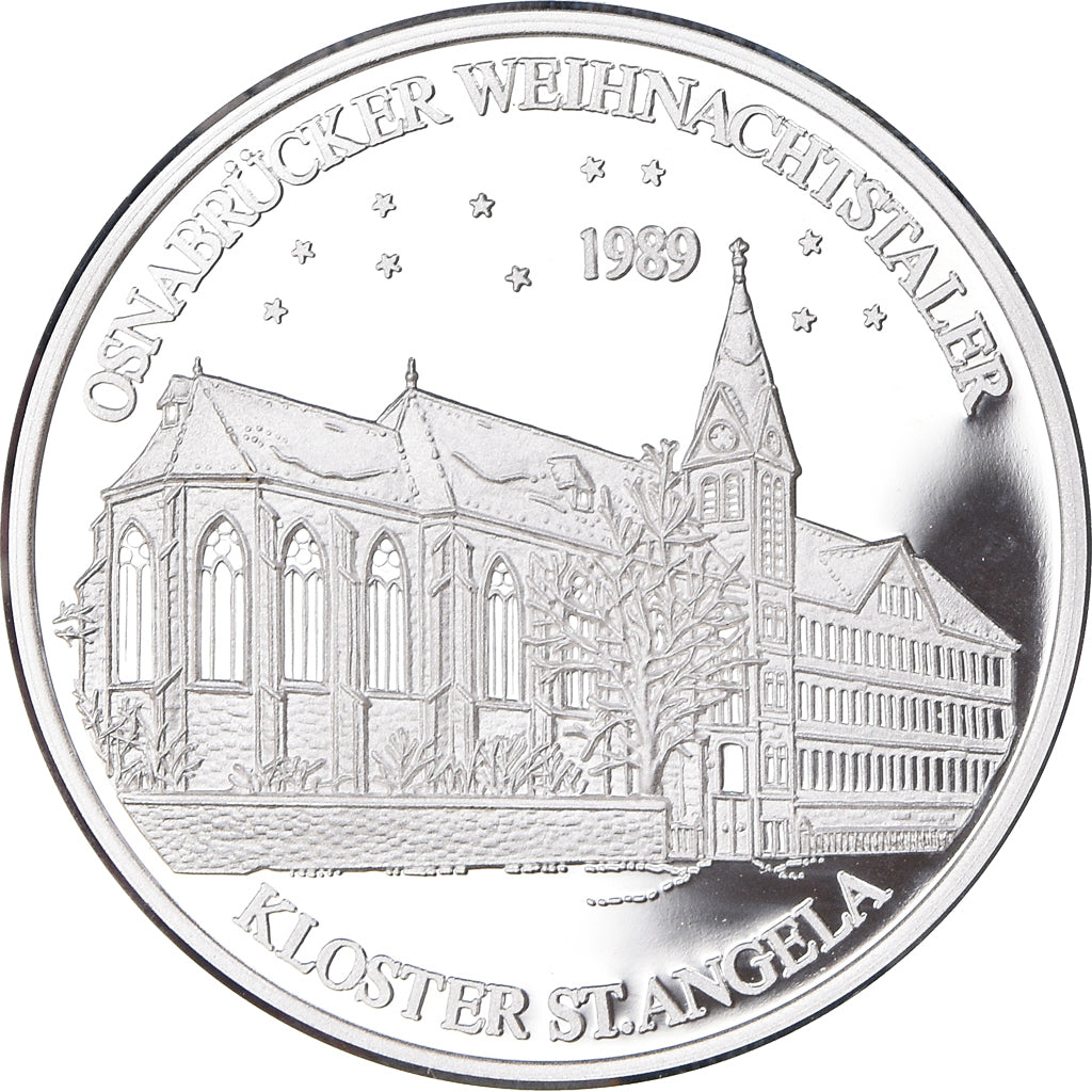 Germania, medaglia, Osnabrücker Weihnachtstaler, Kloster St.Angela, 1989