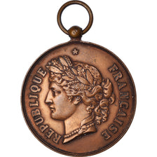 Francia, medalla, Marianne, République Française, MBC, Bronce
