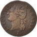 France, Louis XVI, 1/2 Sol ou 1/2 sou, 1788, Metz, VF(20-25), Copper, KM 586.2