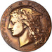 France, Médaille, Concours Régional Hippique, Arras, 1893, Ponscarme, TTB+