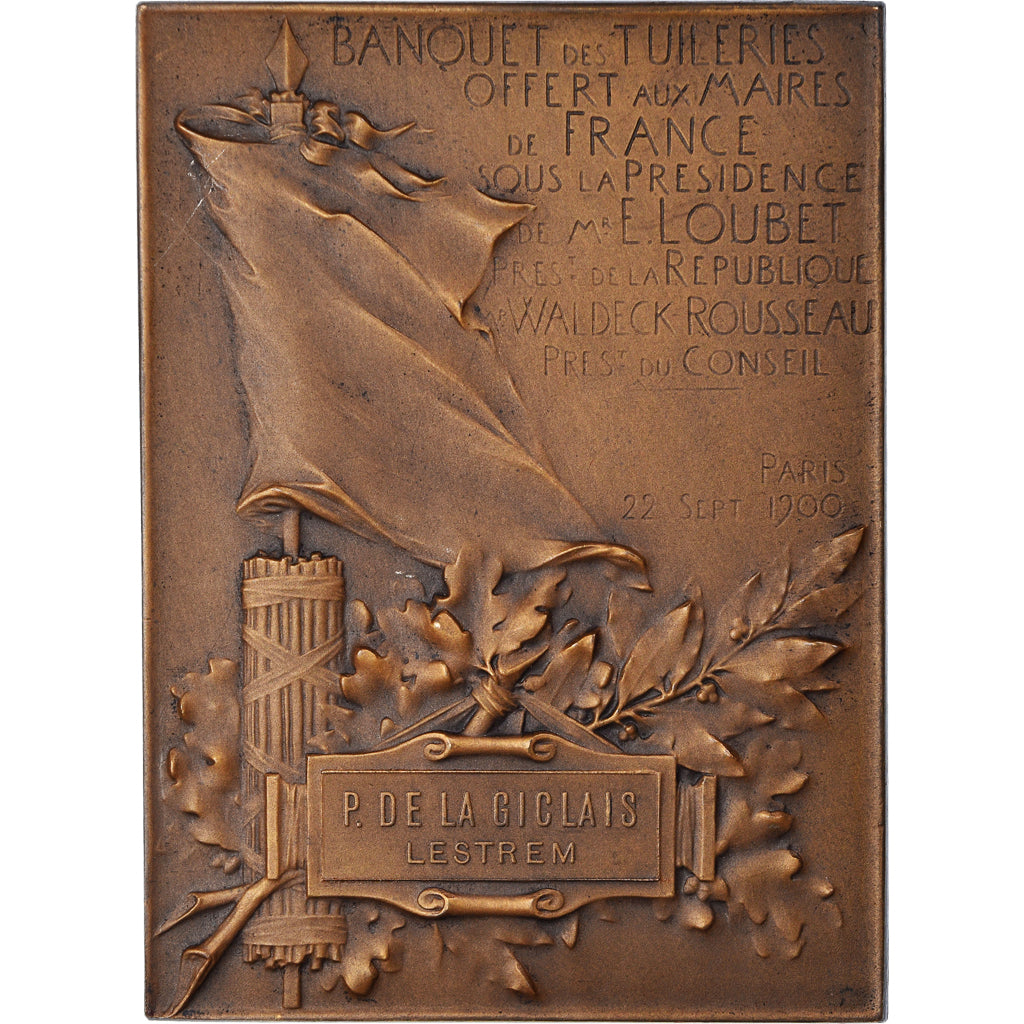Frankrijk, Medaille, Banquet des Tuileries offert aux Maires de France