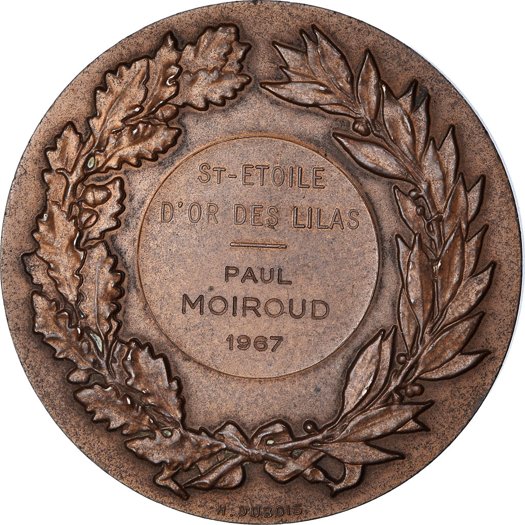 Frankreich, Medaille, Société l'Etoile d'Or des Lilas, Business & industry