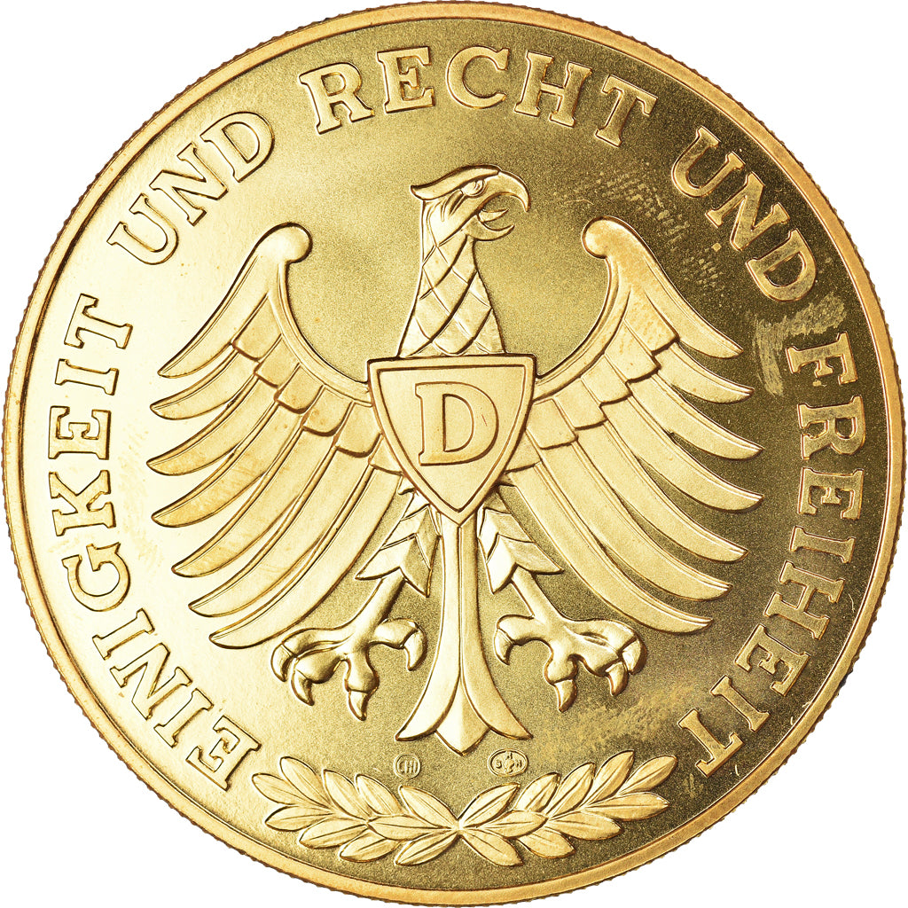 Germany, Medal, 200 Jahre Brandenburger Tor, Kennedy, History, 1991, MS(65-70)