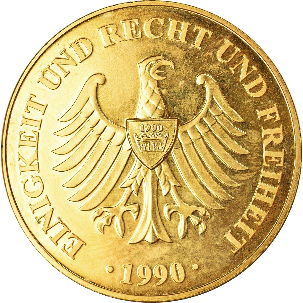 Germany, Medal, Deutschland Wiedervereinigt, History, 1990, MS(63)