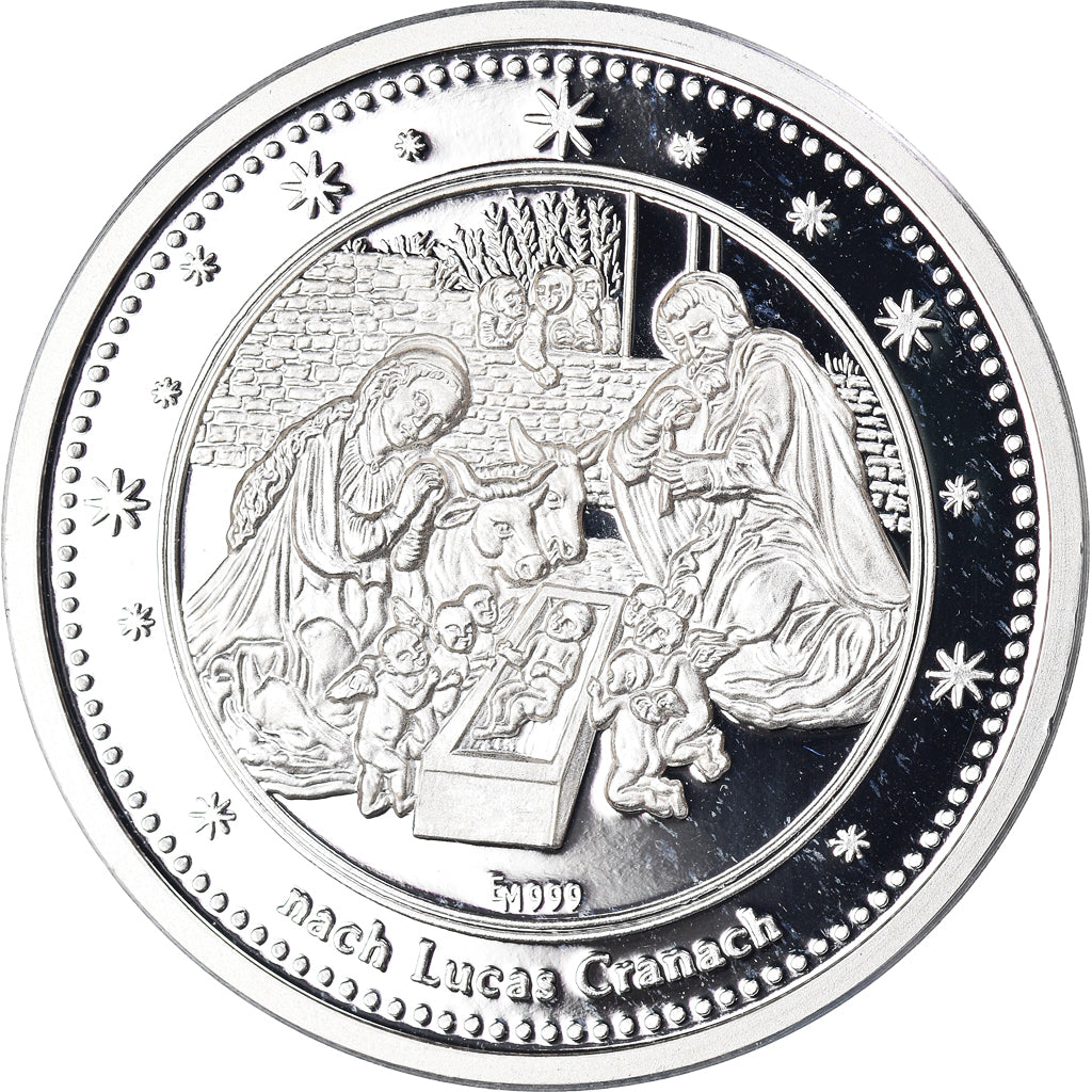 Germany, Medal, Weihnachten, Jugendhaus der Stadt Haan, 2004, MS(65-70), Silver