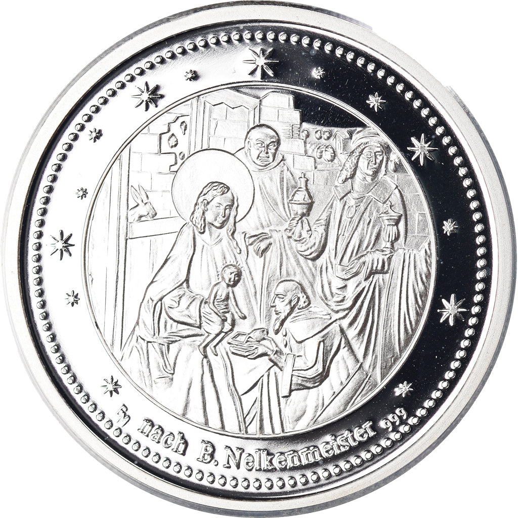 Deutschland, Medaille, Weihnachten, Lutherkirche Solingen, 2001, STGL, Silber