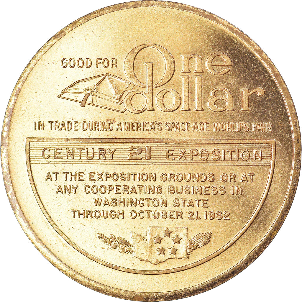 Stati Uniti d'America, medaglia, America's Space-age World's Fair SEATTLE, One