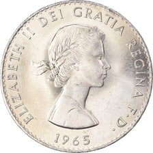 Münze, Großbritannien, Elizabeth II, Crown, 1965, Winston Churchill, VZ