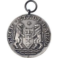 Alemania, medalla, Freie Stadt Dantzig, SC, Plata