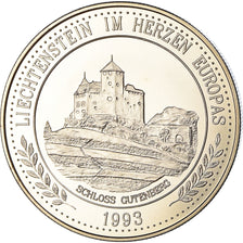 Liechtenstein, Token, 5 Ecu, 1993, Schloss Gutenberg, MS(65-70), Copper-nickel