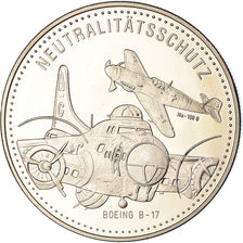 Switzerland, Token, 5 Ecu, Aviation, 1995, MS(65-70), Copper-nickel