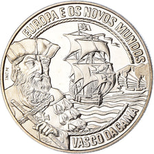 Portugal, 2-1/2 ECU, Vasco de Gama, 1995, MS(65-70), Copper-nickel