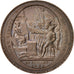 France, Monneron, 5 Sols, 1792, Birmingham, TTB, Bronze, KM:Tn34