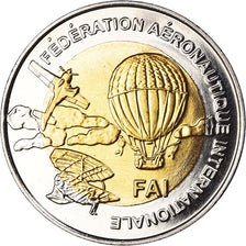 Finland, 5 Euro, Skysurfing, 1er World Air Games Turkey, 1997, MS(65-70)