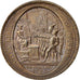 Moneta, Francia, Monneron, 5 Sols, 1792, Birmingham, BB+, Bronzo, KM:Tn31
