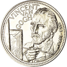 Netherlands, 2 1/2 Ecu, Vincent Van Gogh, 1995, MS(65-70), Copper-nickel