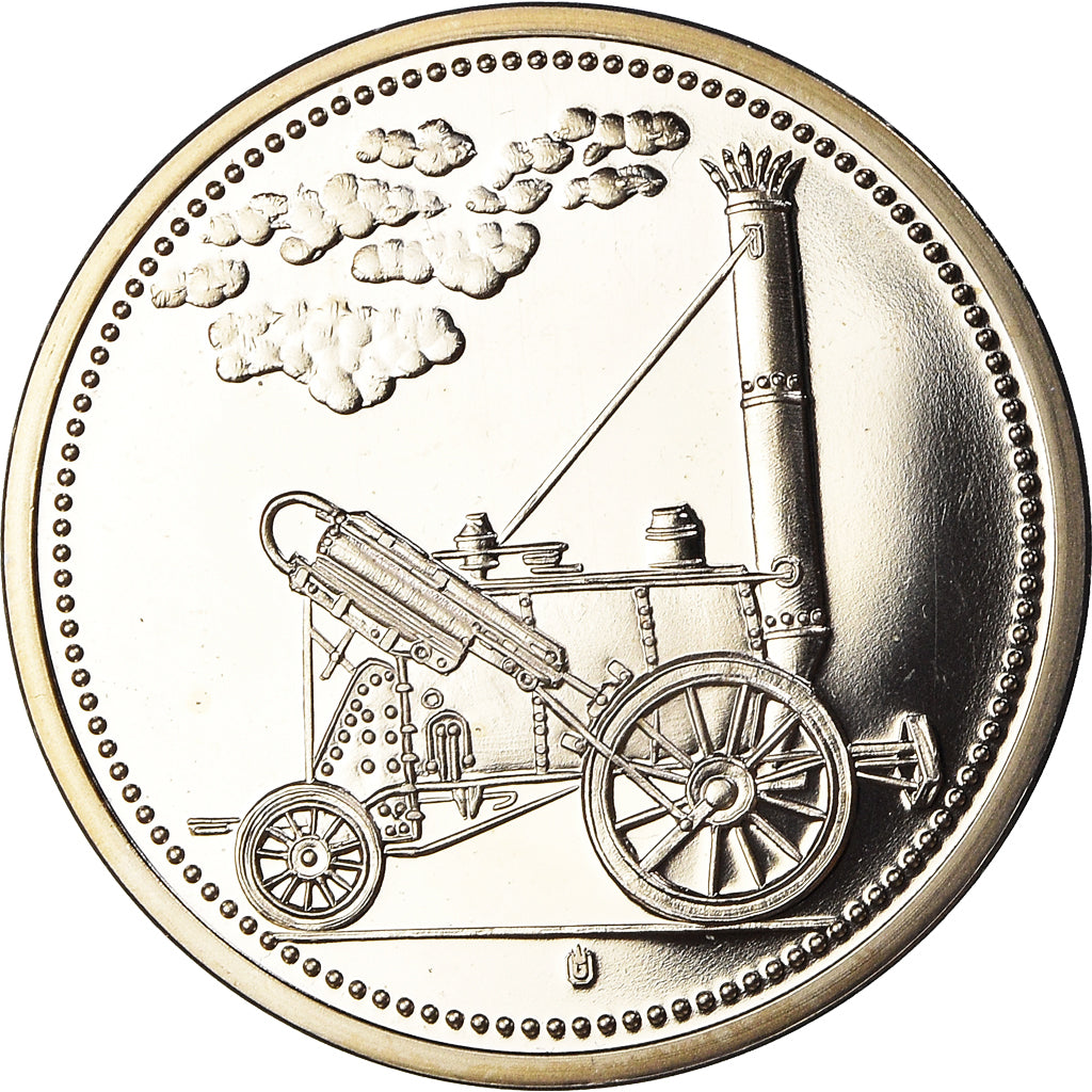Schweiz, Medaille, Spanisch-Brötli-Bahn, Railway, 1998, STGL, Silver Plated