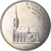 Liechtenstein, 5 Euro, 1996, St.Florin Kirche Vaduz, UNZ, Kupfer-Nickel
