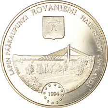 Monnaie, Finlande, Rovaniemi, 5 Ecu, 1994, FDC, Cupro-nickel