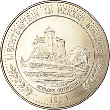 Liechtenstein, 5 Ecu, 1993, Schloss Gutenberg, STGL, Kupfer-Nickel